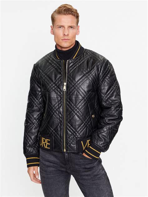 versace jeans couture herren lederjacke|Versace Jeans Couture herren/kleidung.